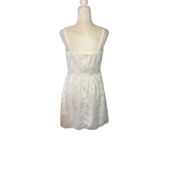 B. Smart white cotton fit and flare sundress - 12 - Picture 4 of 8